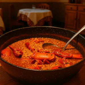 Arròs amb llamàntol